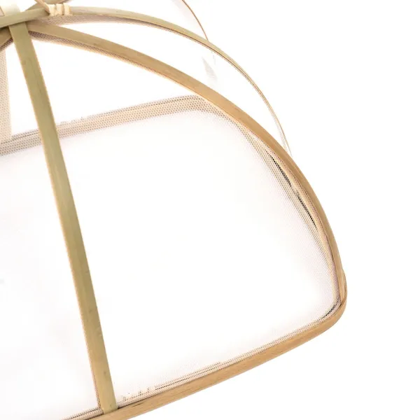 Lautaskupu Polyesteri Bambu 35 x 27 x 22 cm