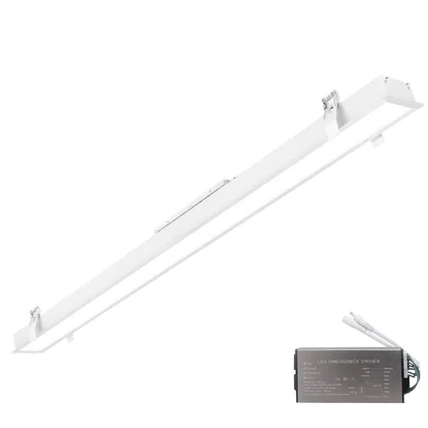 ELMARK LED PROFILE RECESSED 600mm 24W 3000K WHITE