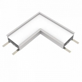 L-CONNECTOR FOR ELMARK PROFILE RECESSED 4000K WHITE