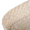 Tray White Bamboo Rattan 44 x 17 x 7 cm (2 Units)