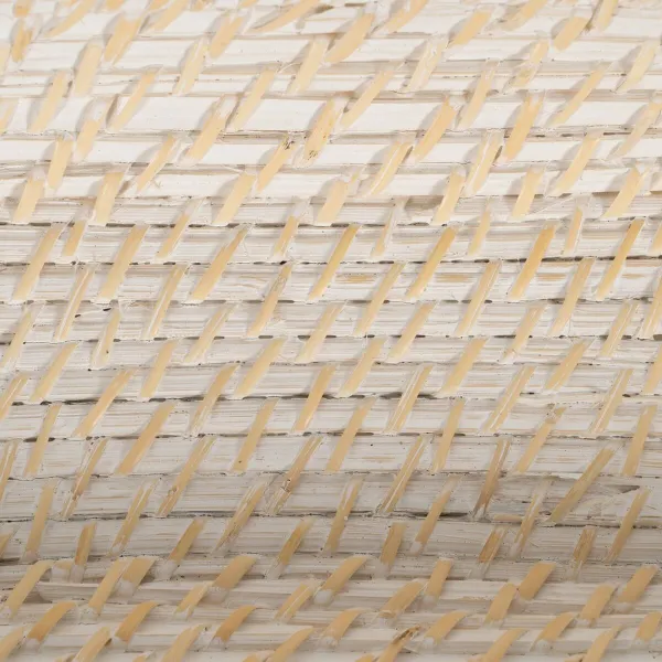 Padėklas Balta Bambukas Rotangas 44 x 17 x 7 cm (2 vnt.)