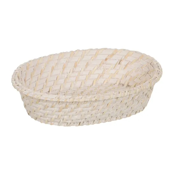 Padėklas Balta Bambukas Rotangas 29 x 22 x 7 cm (2 vnt.)