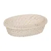 Tray White Bamboo Rattan 29 x 22 x 7 cm (2 Units)