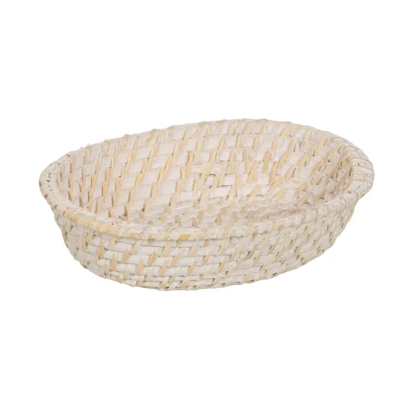 Padėklas Balta Bambukas Rotangas 29 x 22 x 7 cm (2 vnt.)