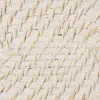 Table Mat White Bamboo Rattan 40 x 30 x 0,5 cm