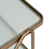 Kitchen Trolley Golden 61 x 40 x 70 cm