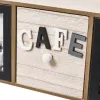 Box for Infusions Multicolour Wood Cloth Iron Polyresin MDF Wood 40 x 11 x 15 cm