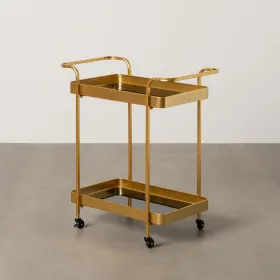 Serving trolley Golden 63 x 38 x 75 cm