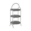 Snack tray Grey 26,5 x 26 x 58 cm