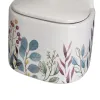 Salt Shaker with Lid BERRIES White Red Green Stoneware 500 ml 12 x 8,5 x 15 cm