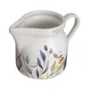 Milk jug and sugar bowl BERRIES White Red Green Stoneware 250 ml 18,5 x 9 x 10 cm