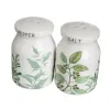 Aliejaus ir acto rinkinys GREENS Balta Žalia Medžio Keramikos dirbinys 210 ml 21 x 8,5 x 18 cm 4 Dalys