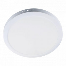 STELLAR LED PANEL ROUND SURFACE MOUNT 24W 6400K