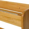 Kitchen Paper Holder Natural Bamboo 36 x 10 x 26 cm