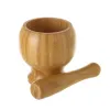 Mortar and pestle Bamboo 12 x 12 x 12 cm