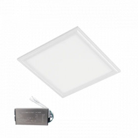 STELLAR LED PANEL 48W 4000K 595x595mm WHITE FRAME +EMERGENCY KIT