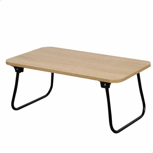 Taitettava sänkytarjotin Max Home Puu Teräs Melamiini 53 x 22 x 30 cm 2 osaa