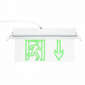 AL3116 - LED EMERGENCY LIGHT PLASTICBOARD DOWN ARROW