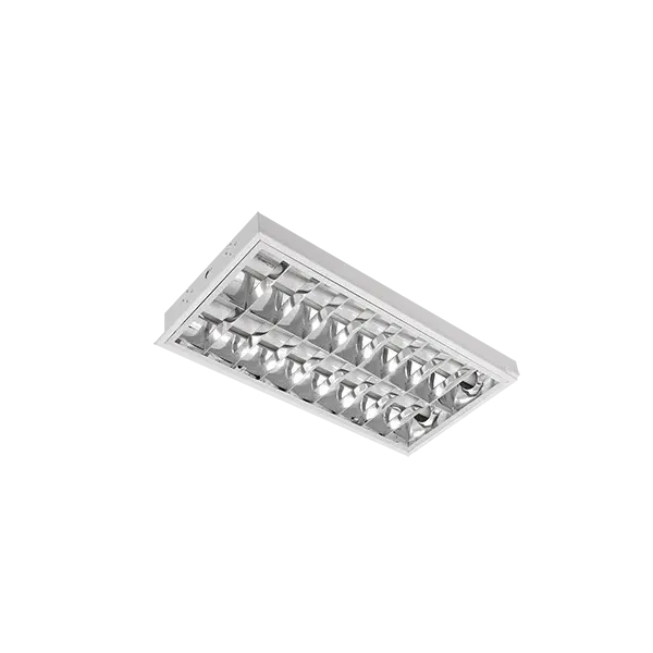 LIGHTING FIXTURE LENA-V WITH LED TUBE(600MM) 2X9W 4000K RECESSED MOUNTING 295/595 TYPE V