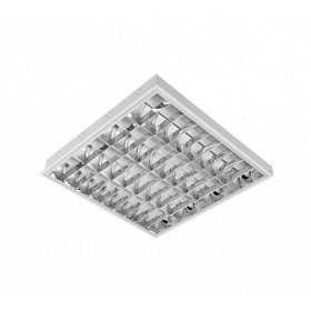 LIGHTING FIXTURE LENA-V WITH LED TUBE(600MM) 4X9W 4000K SURFACE MOUNT 600/600 TYPE V