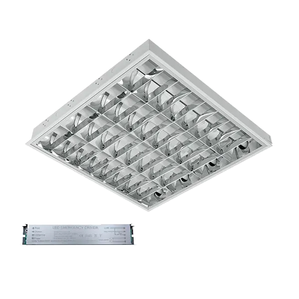 LENA-V WITH LED (600MM) 4X9W 6400K RECESSED MOUNTING 595X595mm WITH BLOCK