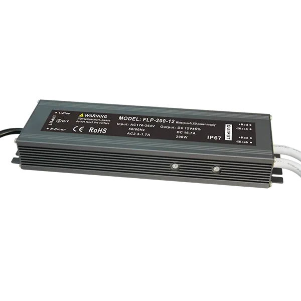 STELLAR LED DRIVER SETDC 200W 230VAC/ 12VDC IP67