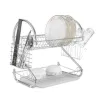 Draining Rack for Kitchen Sink Feel Maestro MR-1025-53 Silver Stainless steel Plastic