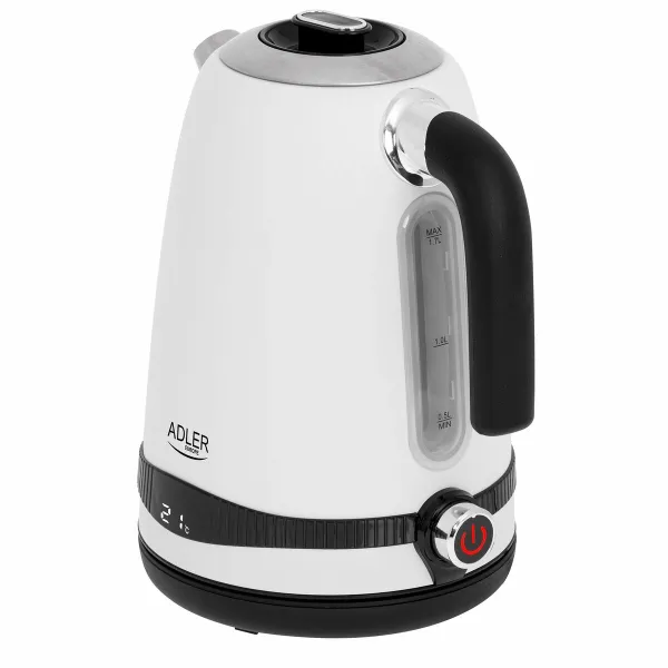 Virdulys Adler Balta Nerūdijantis plienas 2200 W 1,7 L