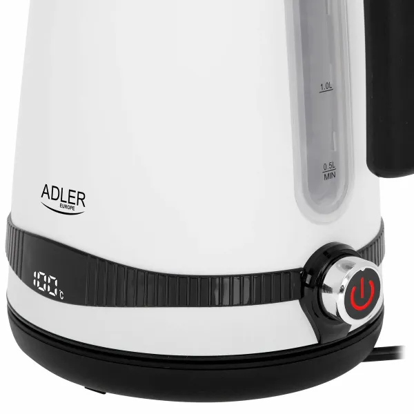 Virdulys Adler Balta Nerūdijantis plienas 2200 W 1,7 L