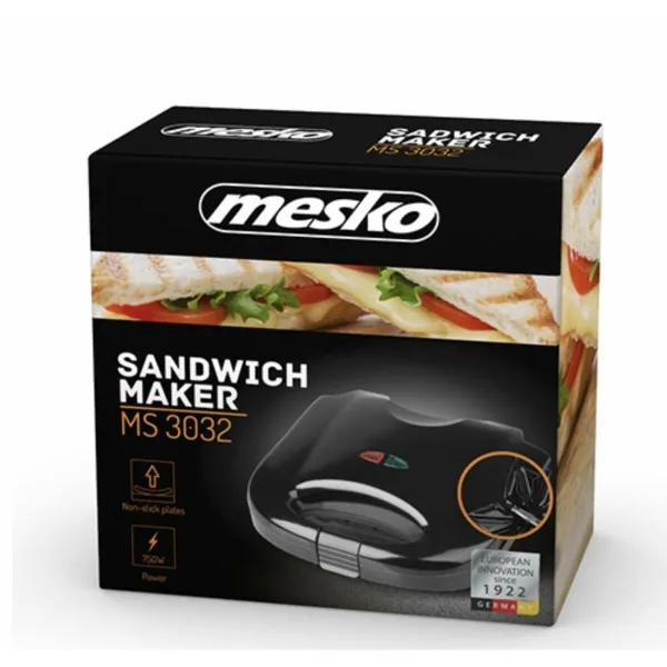 Sumuštinių keptuvė Adler MS 3032 Juoda Spalvotas 850 W