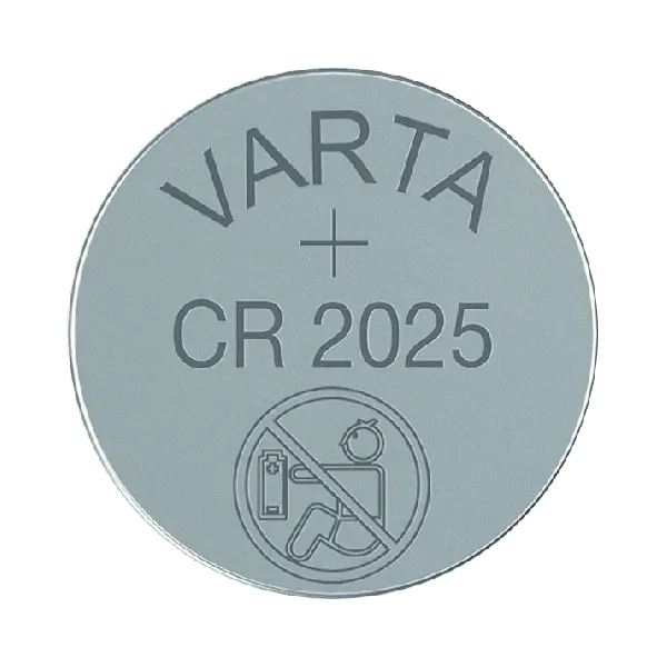 VARTA PROFESSIONAL ELECTRONICS CR2025 BATTERY