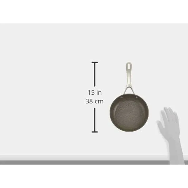 Keptuvė Ballarini 75002-808-0 Sidabras Granito Aliuminis Titanas 1 Dalys Ø 20 cm