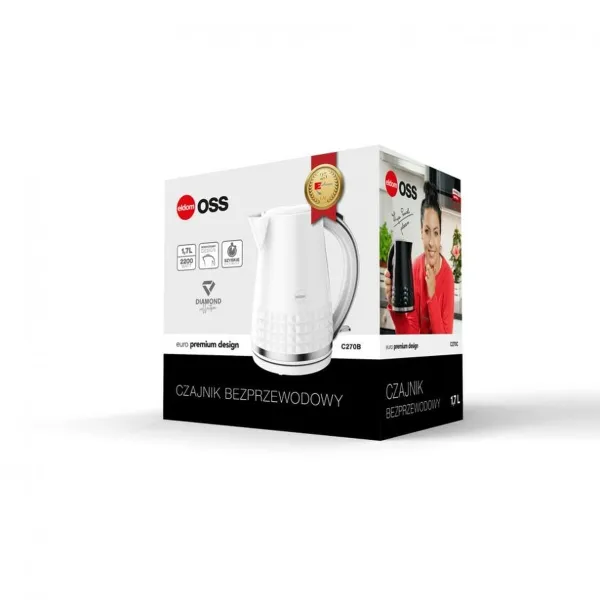 Virdulys Eldom C270B  Balta 2150 W 1,7 L