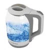 Чайник Esperanza EKK025W  Белый Cтекло Пластик 1500 W 1,7 L