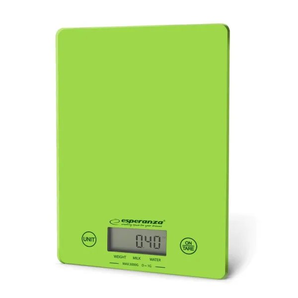Keittiövaaka Esperanza EKS002G Vihreä 5 kg