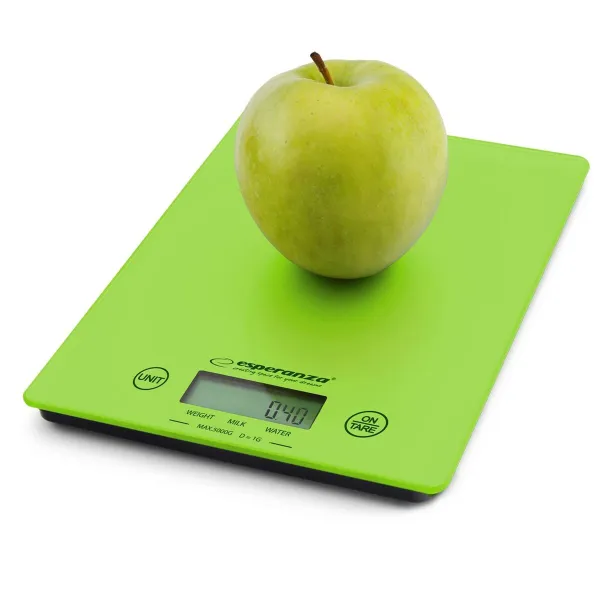 Keittiövaaka Esperanza EKS002G Vihreä 5 kg