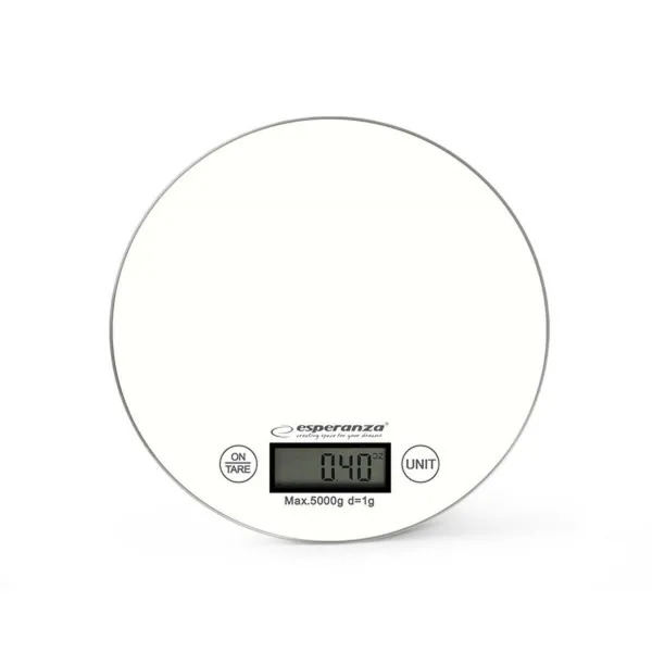 virtuvines svarstykles Esperanza EKS003W Balta 5 kg
