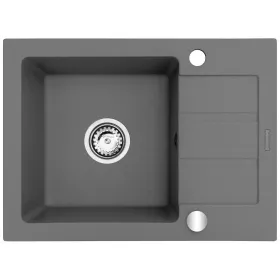 Viendaļīga izlietne Maidsinks 62 x 44 cm Pelēks