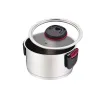 Puodai su dangteliu Feel Maestro MR-3530-18 Raudonai juoda Plienas Nerūdijantis plienas Plastmasinis Ø 18 cm 2,3 L
