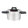 Кастрюля с крышкой Feel Maestro MR-3530-22 Черно-красный Сталь Нержавеющая сталь Пластик Ø 22 cm 4,2 L