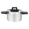 Kastrolis ar Vāku Feel Maestro MR-3530-6 Sarkans Melns Tērauds Nerūsējošais tērauds Plastmasa Ø 24 cm Ø 20 cm Ø 16 cm 1,5 L 5,8 