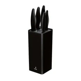 Set of Kitchen Knives and Stand Smile