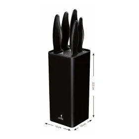Set of Kitchen Knives and Stand Smile