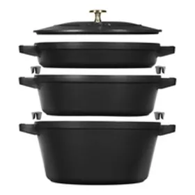 Kastrolis Zwilling La Cocotte Melns Čuguns 1 Daudzums Ø 24 cm 1 kg 4,2 L (1 gb.)