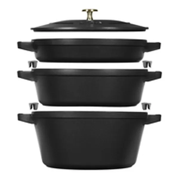 Кастрюля Zwilling La Cocotte Чёрный Чугун 1 Предметы Ø 24 cm 1 kg 4,2 L (1 штук)