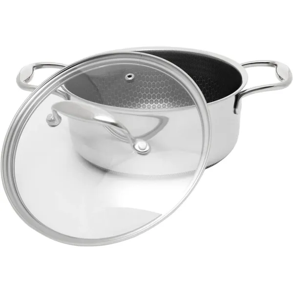 Puodai su dangteliu Kohersen 71103 Sidabras Nerūdijantis plienas Aliuminis Ø 20 cm 2,8 L