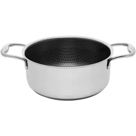 Kastrolis ar Vāku Kohersen 71103 Sudrabains Nerūsējošais tērauds Alumīnijs Ø 20 cm 2,8 L