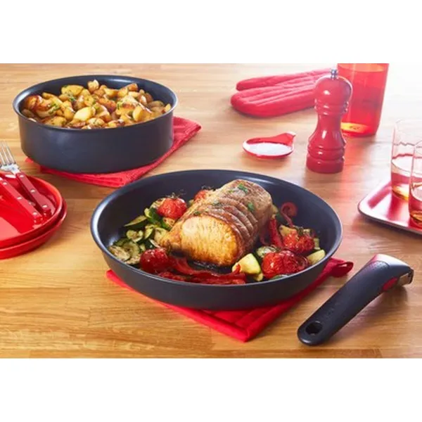 Cookware Tefal L7639002 Black 13 Pieces