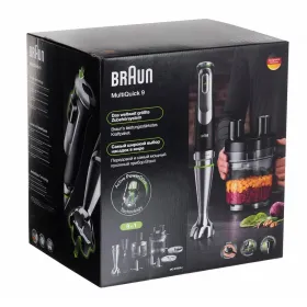 Trintuvas su indu Braun MQ9195XLI Juoda 1200 W 500 ml