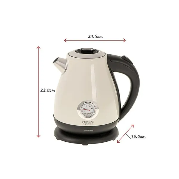 Чайник Adler AD 1344c Кремовый 2200 W 1850 W 1,7 L